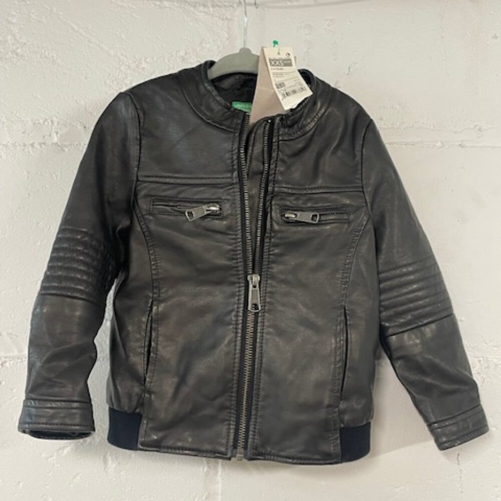 Toddler Leather Coat